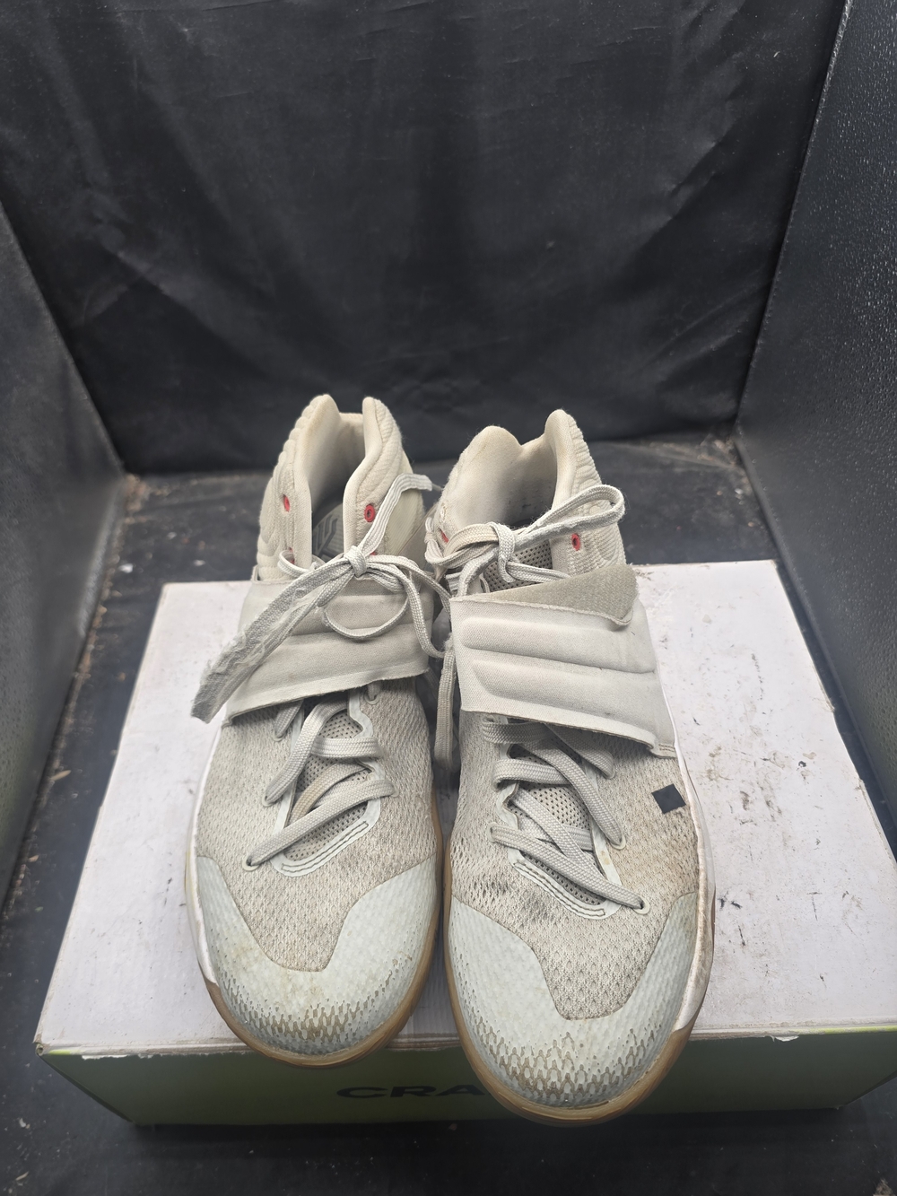 Nike Light Beige/Tan Athletic Sneakers with Strap